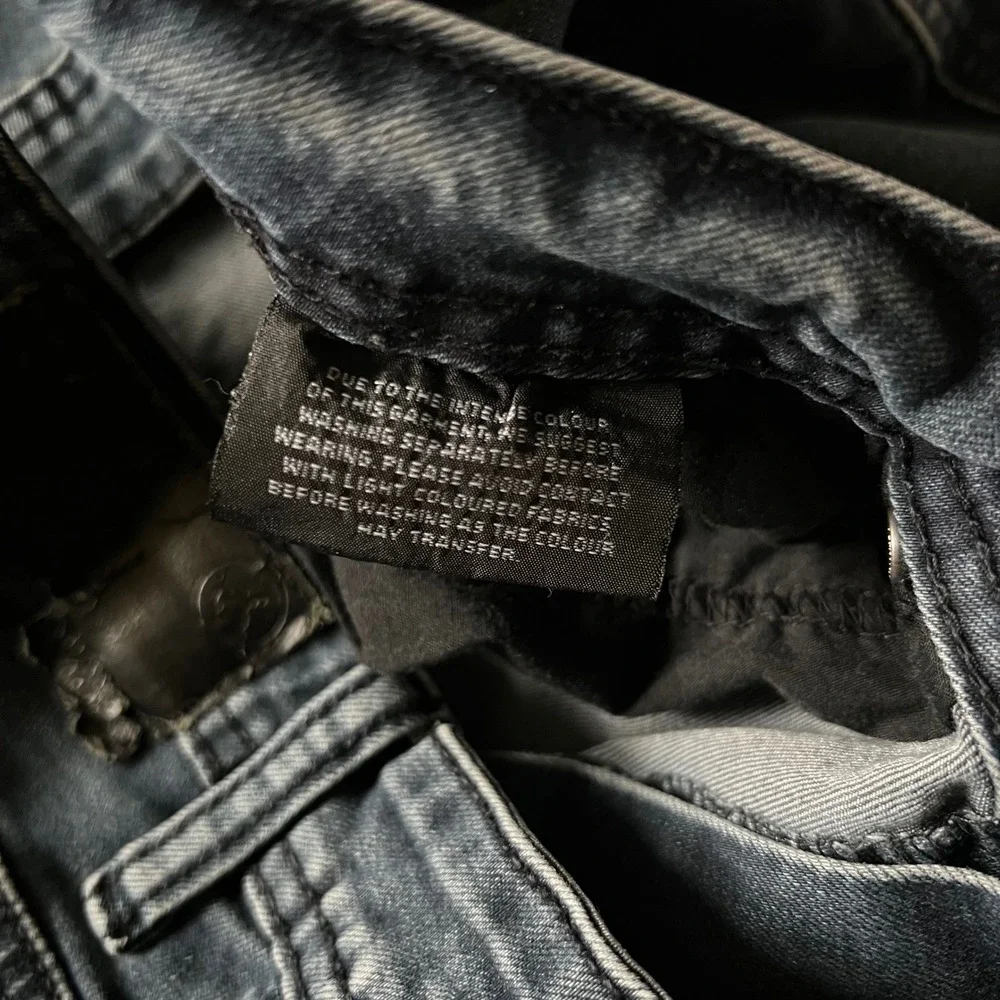 Buffalo David Bitton Jeans Slim Stretch Comfort Fit Blue Wash Mens Size‎ 34x30